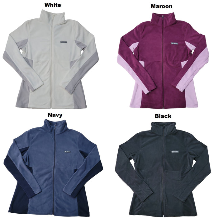 Columbia Women's Versatile Fit Basin Trail Full Zip Microfleece Jacket