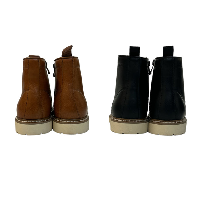 Steve Madden Men's Lightweight Lace-Up Broome Chukka Ankle Boots