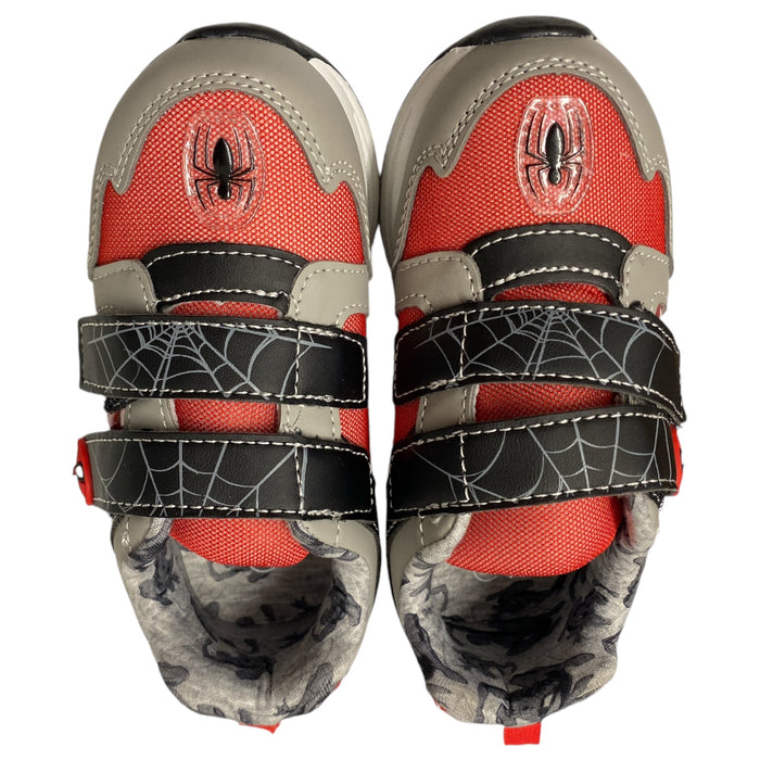 Ground Up Marvel Boy's Toddler Spiderman Light-Up Athletic Sneaker, ETML5029