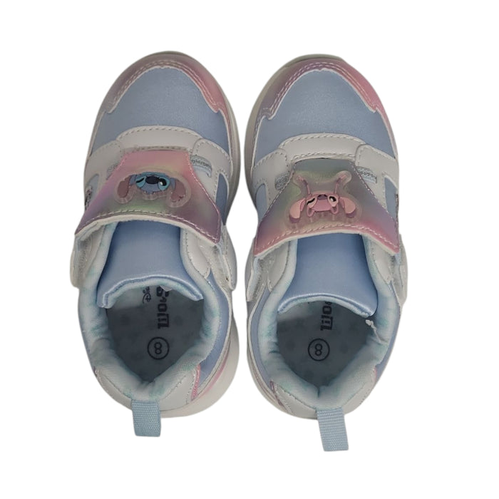 Ground Up Girl's Toddler Stitch Light-Up Athletic Sneaker, ECCL6066