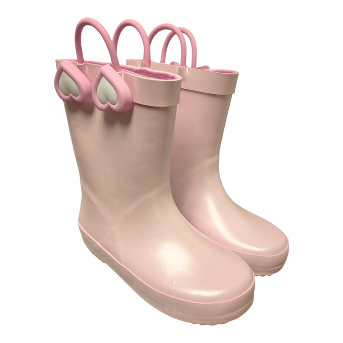 Member's Mark Toddler Girls Cotton Lined Rubber Rain Boot