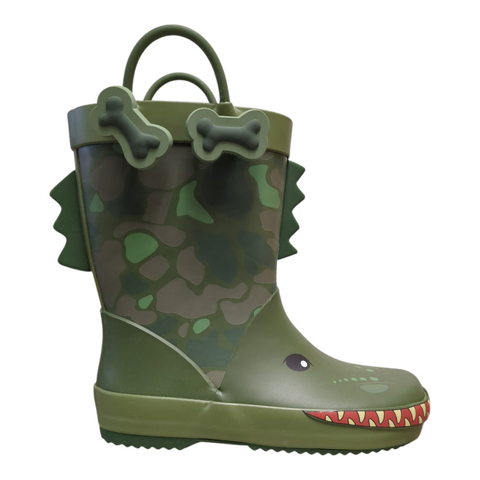 Member's Mark Toddler Boy's Waterproof Cotton Lined Rubber Rain Boot