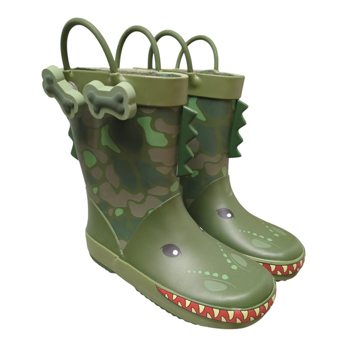 Member's Mark Toddler Boy's Waterproof Cotton Lined Rubber Rain Boot