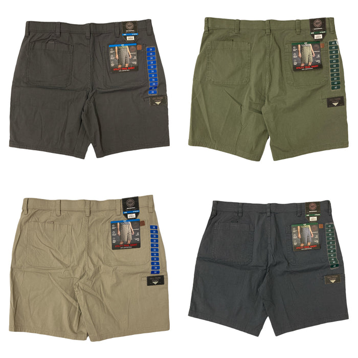 Weatherproof Men's Flex Waistband Utility Trail Ripstop Shorts