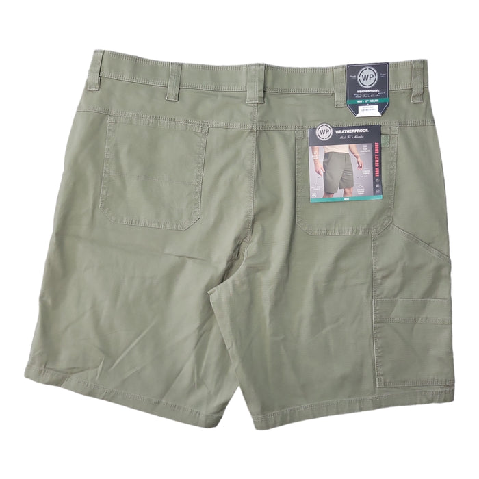 WP Weatherproof Men's 10" Inseam Security Pocket Stretch Fabric Trail Utility Short