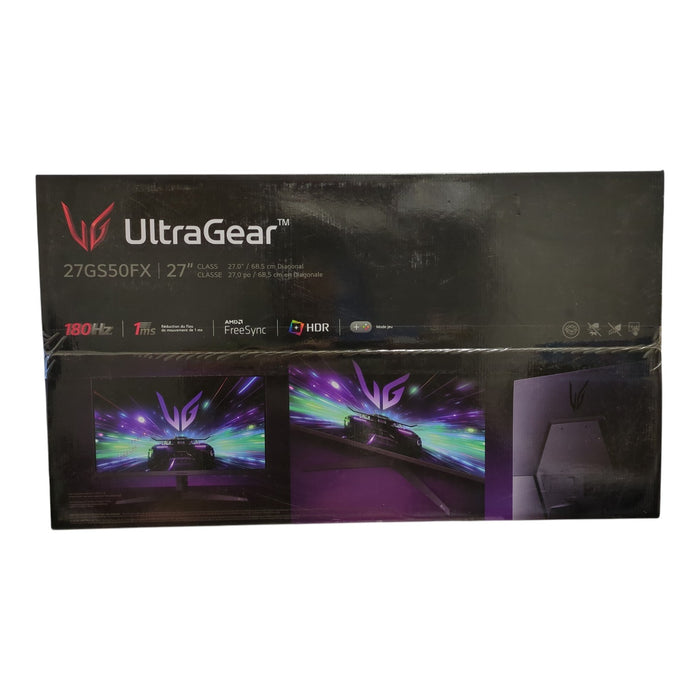 LG 27" UltraGear FHD, 180Hz, AMD FreeSync, HDR10, Gaming Monitor