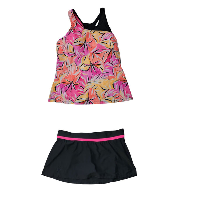 ZeroXposur Women's 2-Piece Highline Tankini & Skirt Set