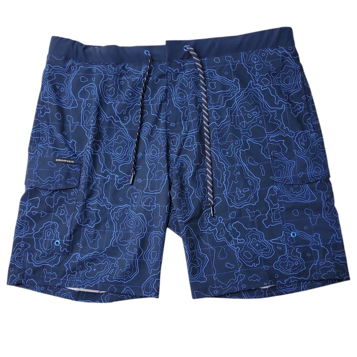 ZeroXposur Men's UPF 50+ Sun Protection Swim Trunk