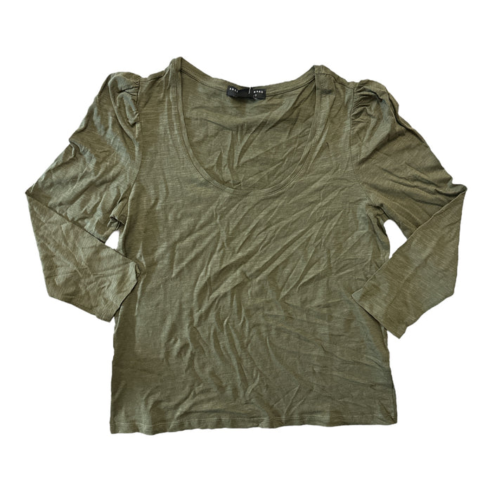 Social Standard By Sanctuary Women's Puff Shoulder 3/4 Sleeve Tee