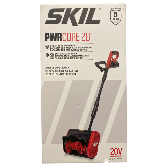 Skil Lithium PWRCORE 20, 20v cordless 10" Snow Battery Operated Shovel