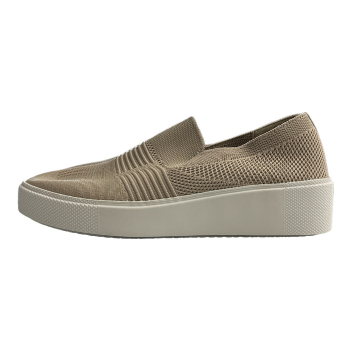 White Mountain Women's All Day Comfort Easy Slip-On Knit Sneaker