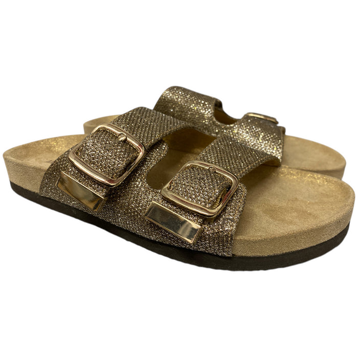 Mountain Sole Women's Double Buckle Easy Slide On Sandal