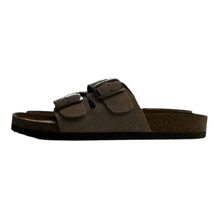 Mountain Sole Women's Double Buckle Easy Slide On Sandal