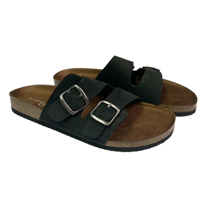 Mountain Sole Women's Double Buckle Easy Slide On Sandal