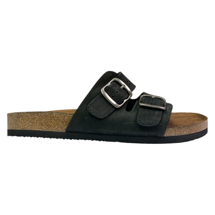 Mountain Sole Women's Double Buckle Easy Slide On Sandal