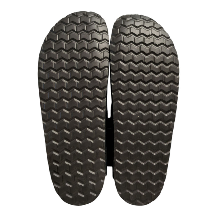 White Mountain Women's Genuine Suede Adjustable Buckle Slip-on Clog