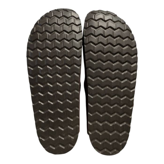 White Mountain Women's Genuine Suede Adjustable Buckle Slip-on Clog