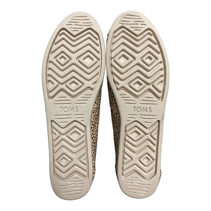 Toms Women's Alpargata Classic Printed Canvas Shoe with Rubber Sole