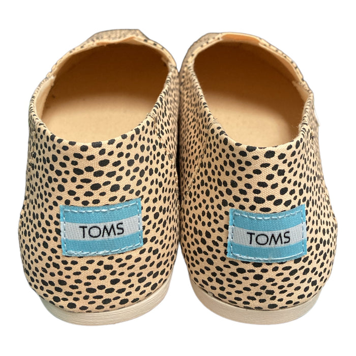 Toms Women's Alpargata Classic Printed Canvas Shoe with Rubber Sole