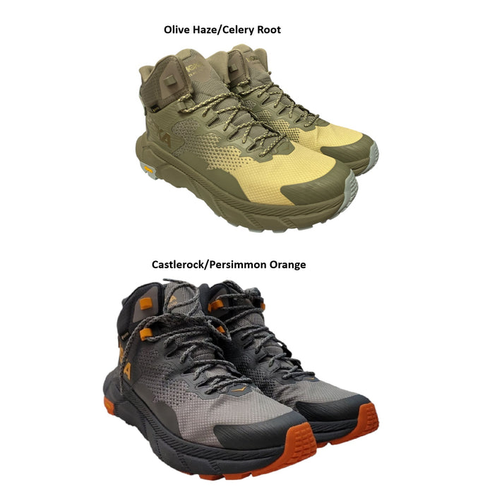 Hoka Men's Trail Code GTX Heel Pull Tab High Top Sneaker