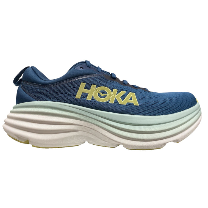 Hoka One One Men's Bondi 8 Comfort Lace Up Running Athletic Sneaker