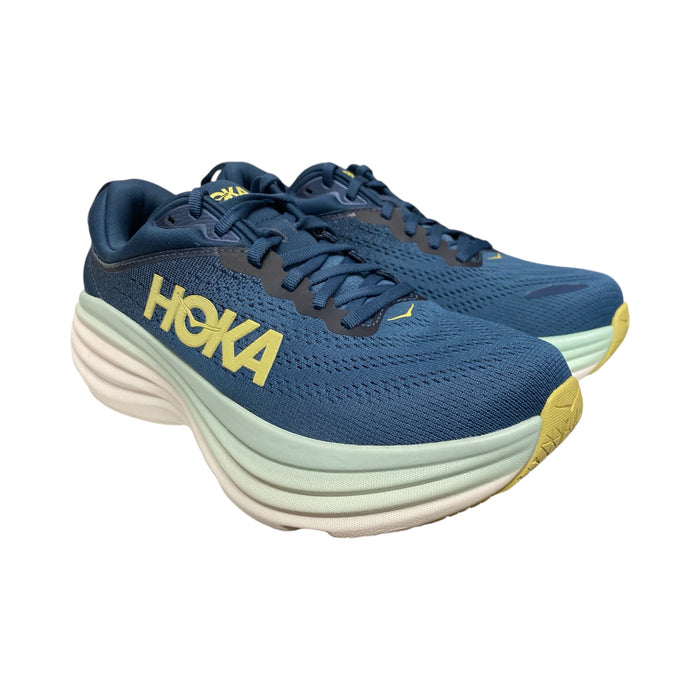 Hoka One One Men's Bondi 8 Comfort Lace Up Running Athletic Sneaker