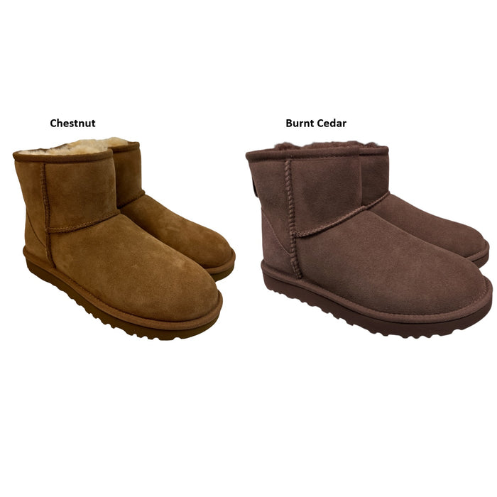 UGG Women's Classic Mini II Sheepskin Ankle Fur Lined Boot