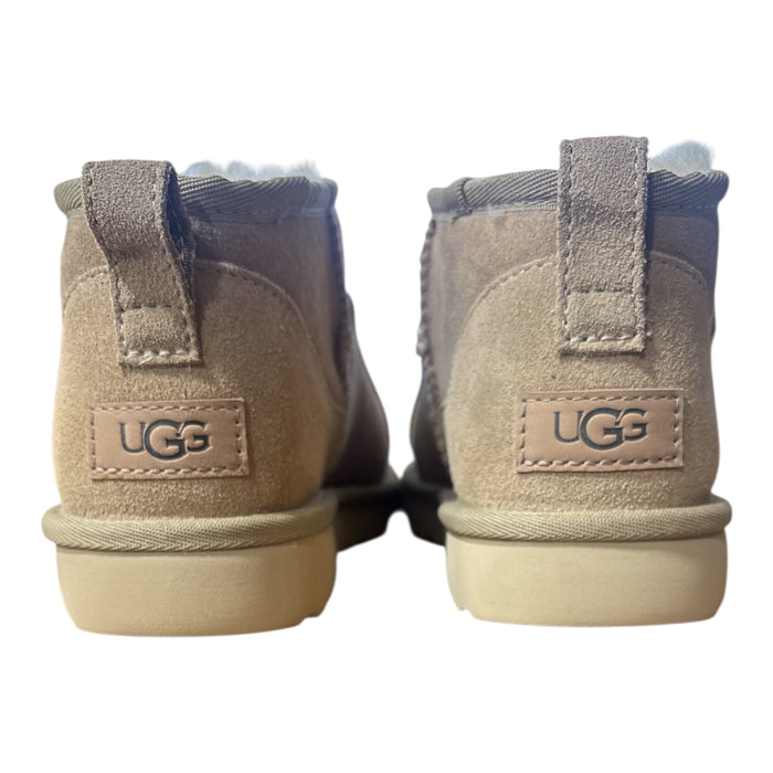 UGG Women's Classic Ultra Mini 3.5" Shaft Suede & Sheepskin Lined Boot