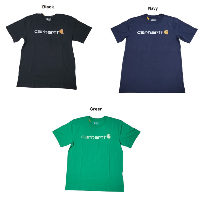 Carhartt Relaxed Fit Heavyweight Short Sleeve Logo Graphic T-Shirt