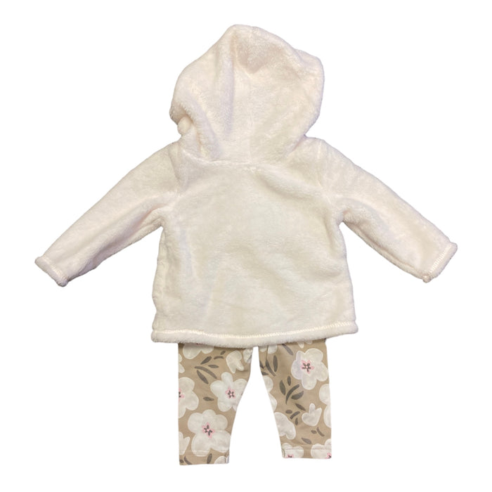 Carter's Baby & Toddler Girl's 2-Piece Fleece Hoodie & Legging Playwear Set