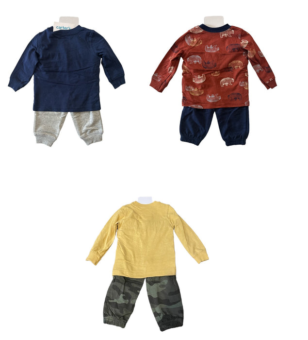 Carter's Boy's Baby & Toddler 2 Piece Long Sleeve & Jogger Pant Outfit Set