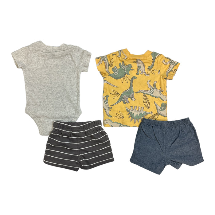 Carter's Baby & toddler Boy's 4-Piece Short Sleeve & Shorts Playwear Set