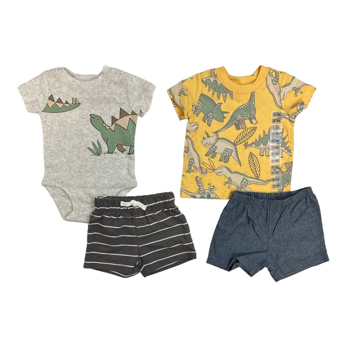 Carter's Baby & toddler Boy's 4-Piece Short Sleeve & Shorts Playwear Set