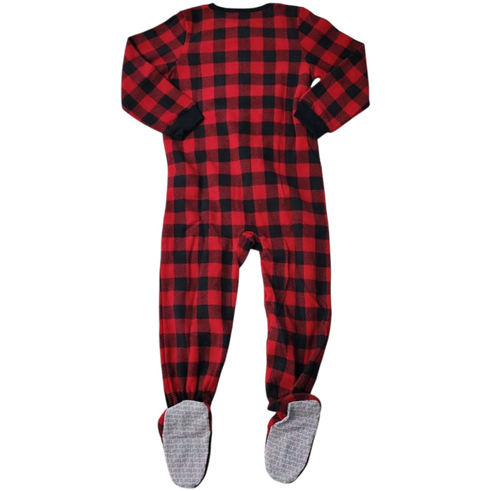 Carter's Boys One-Piece Fleece Zipper Long Sleeve Footie Pajama