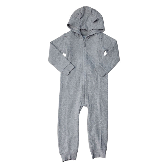 Carters Zip-Up 1 Piece Warm Long Sleeve Easy Care Jumpsuit