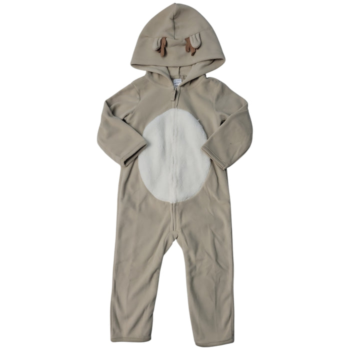 Carters Zip-Up 1 Piece Warm Long Sleeve Easy Care Jumpsuit