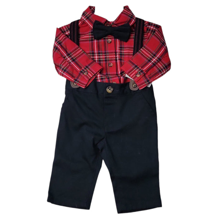 Carter's Toddler Boys Long Sleeve 2-Piece Holiday Set