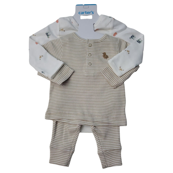 Carter's Boys 3-Piece Long Sleeve Bodysuit Pant Set