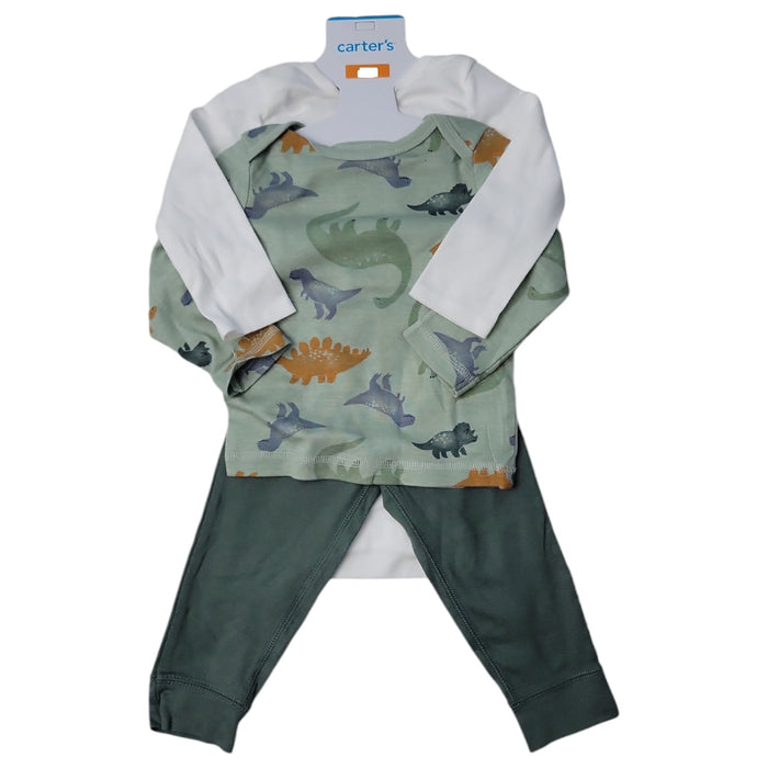 Carter's Boys 3-Piece Long Sleeve Bodysuit Pant Set