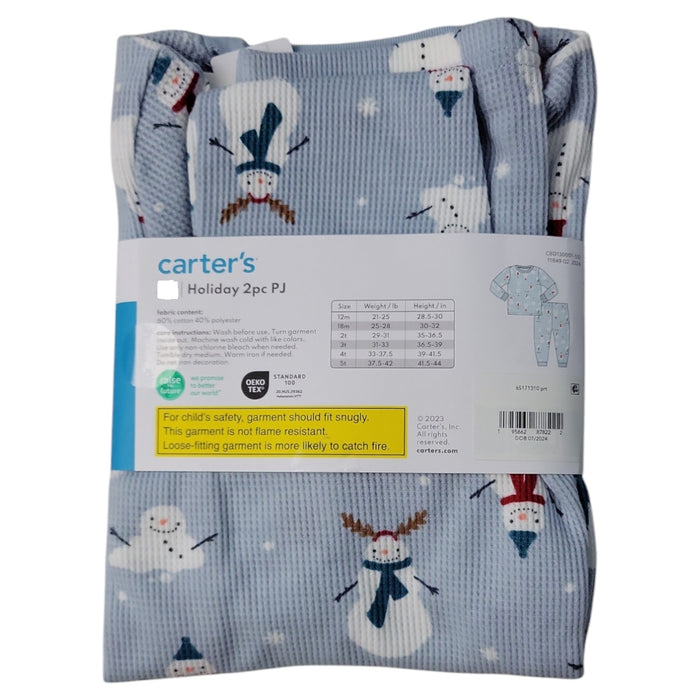 Carter's Baby & Toddler 2-Piece Holiday Soft Breathable Pajama Set