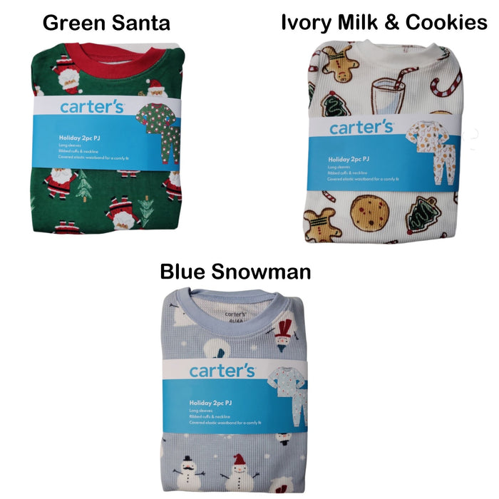 Carter's Baby & Toddler 2-Piece Holiday Soft Breathable Pajama Set