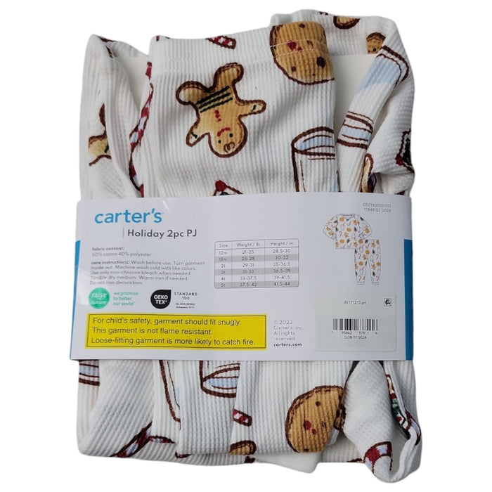 Carter's Baby & Toddler 2-Piece Holiday Soft Breathable Pajama Set