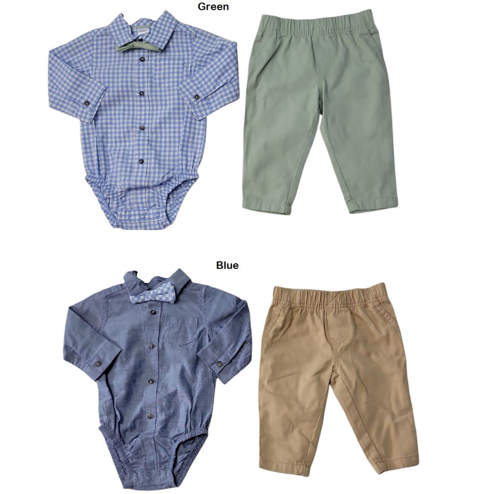 Carter's Boys Baby & Toddler Bowtie 2-Piece Occasion Set