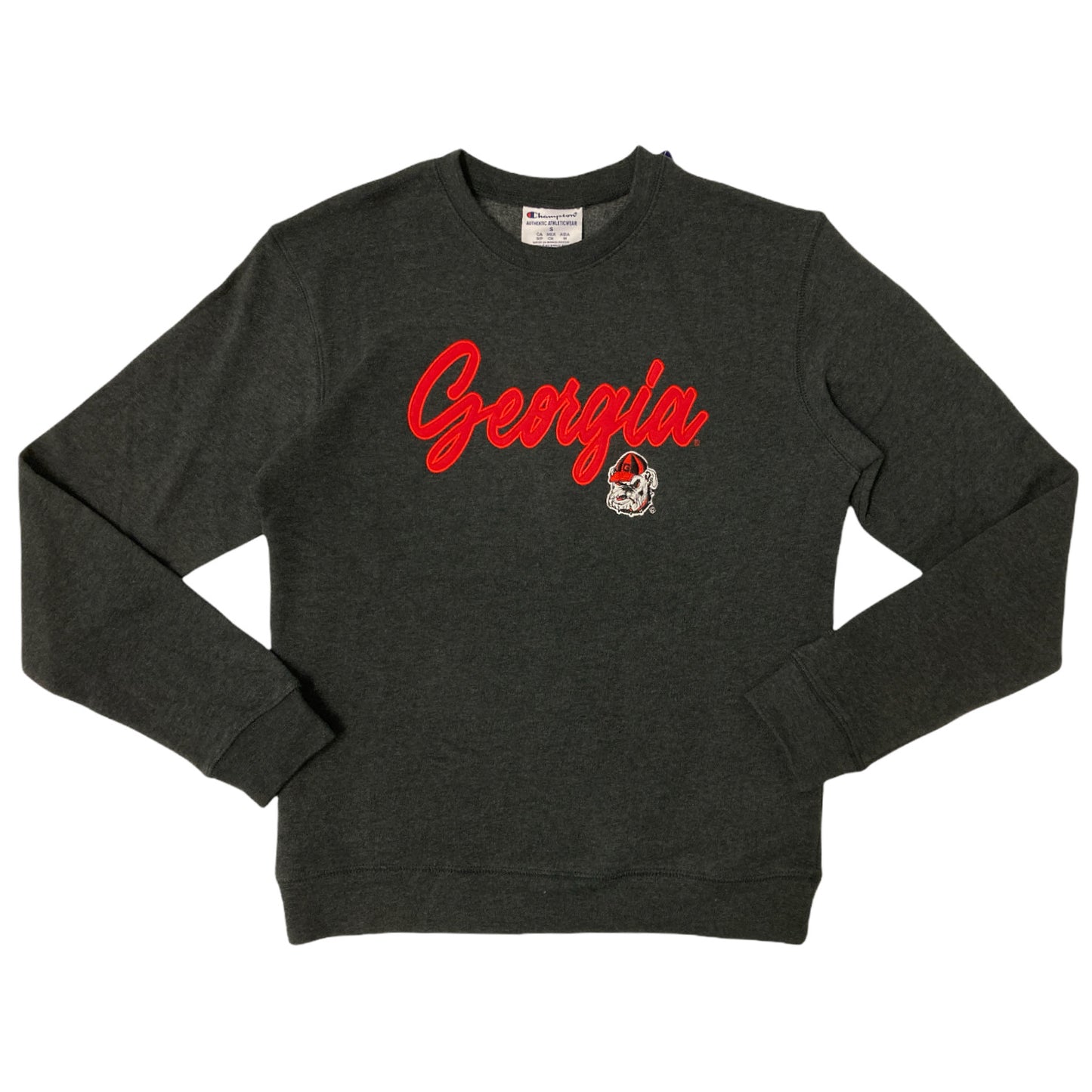 Champion Women's Georgia Bulldogs Fleece Pullover Sweater