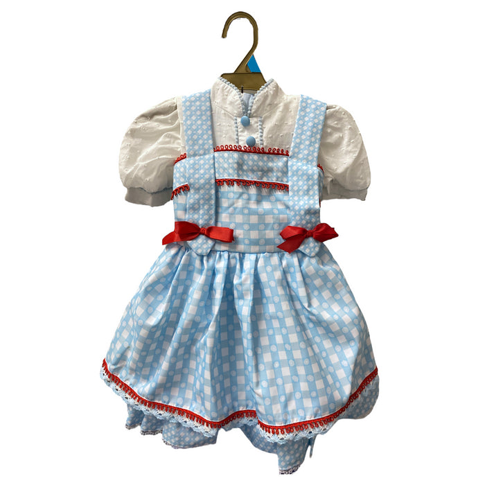 Rubies Kids Wizard of Oz Dorothy Premium Costume, with Dress, Basket, Plush Toto