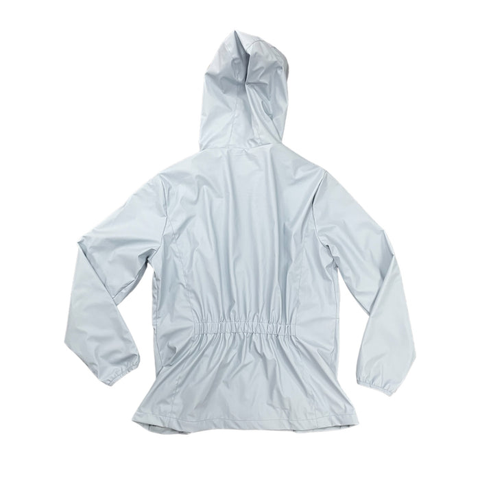 Weather Proof Women's Casual Lightweight Hooded Rain Jacket (Faded Denim, XXL)