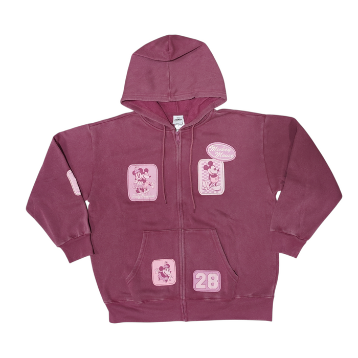 Freeze Women's Licensed Character Full Zip Patch Fleece Hoodie
