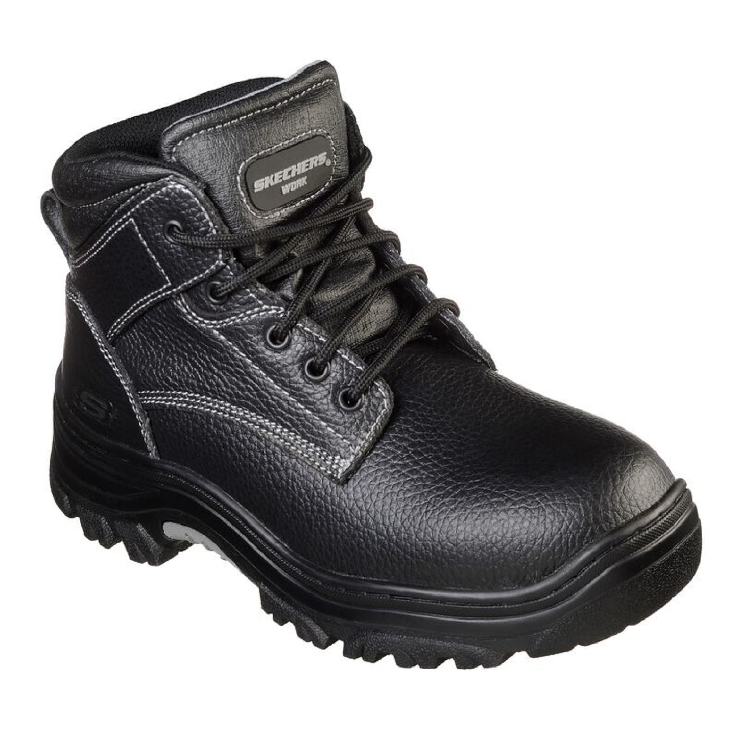 Skechers Men's Burgin Congaree Soft Toe Memory Foam Ankle High Work Boot, 77163S