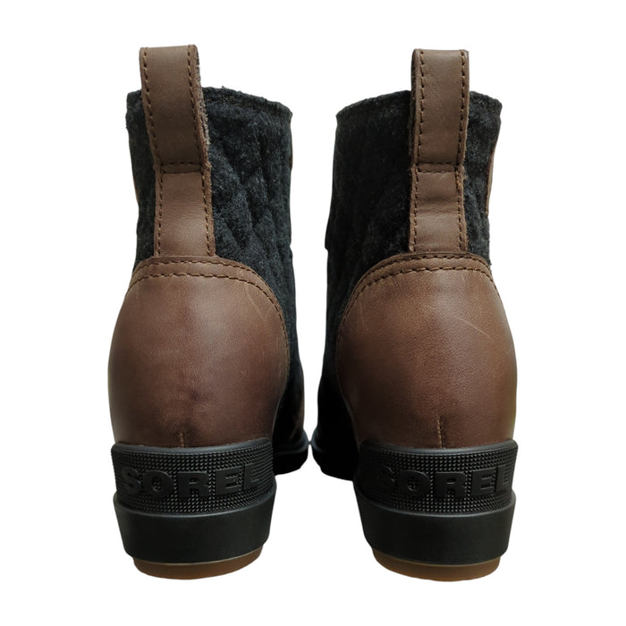 Sorel Women's Evie II NW Leather & Canvas Lace Up Boot