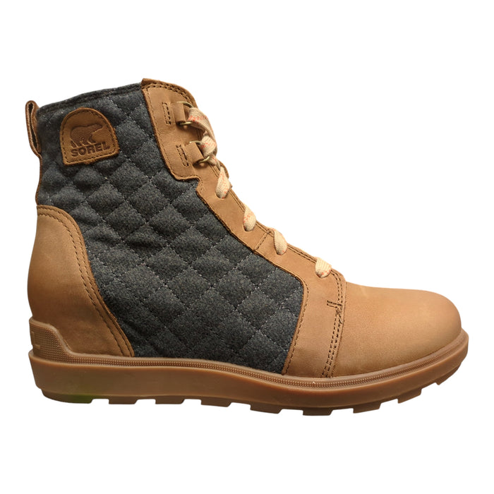 Sorel Women's Evie II NW Leather & Canvas Lace Up Boot